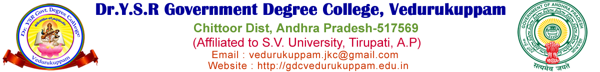 Dr.Y.S.R Government Degree College,Vedurupakam
